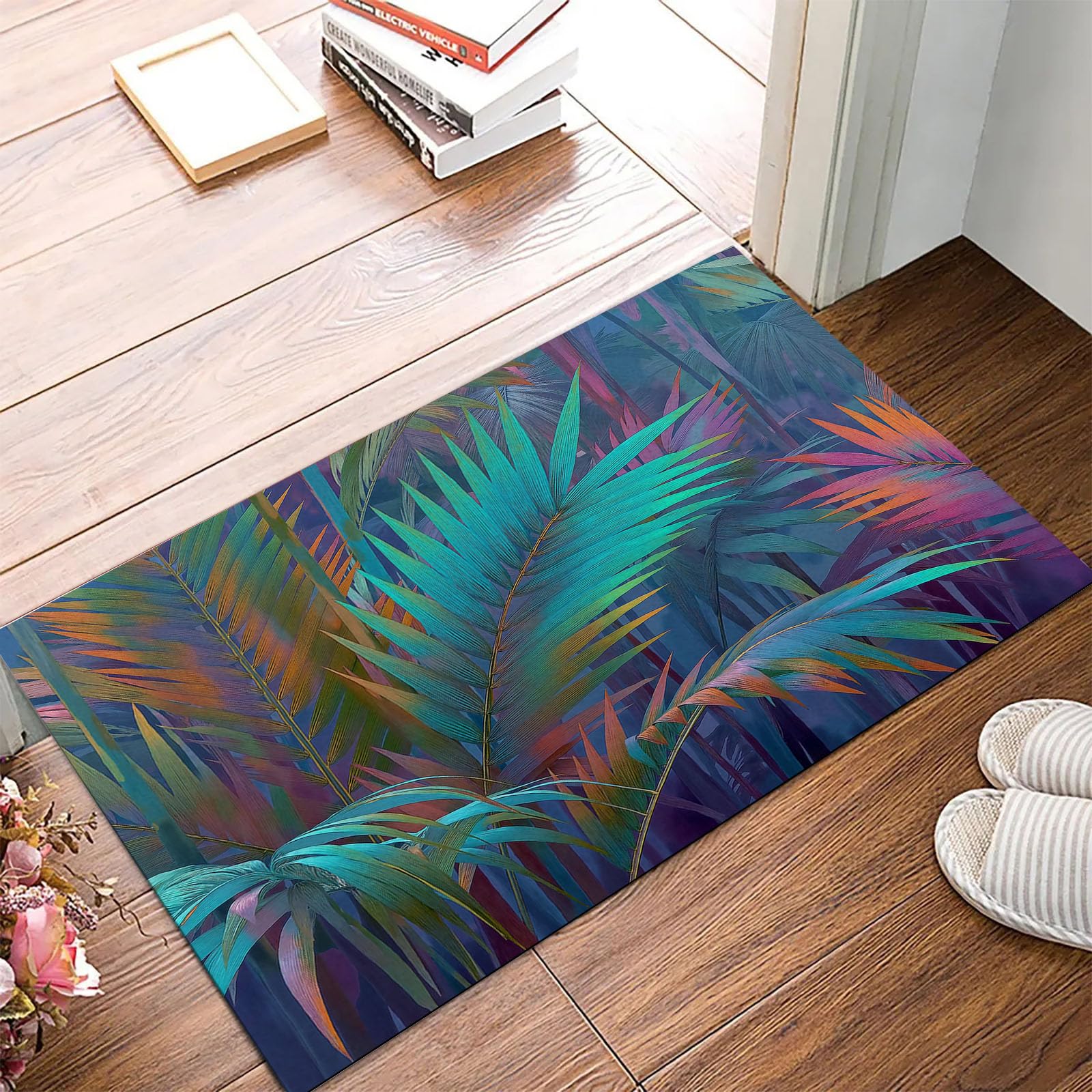 Tapis antidérapant lavable pour éviter les glissades dans la salle de bain