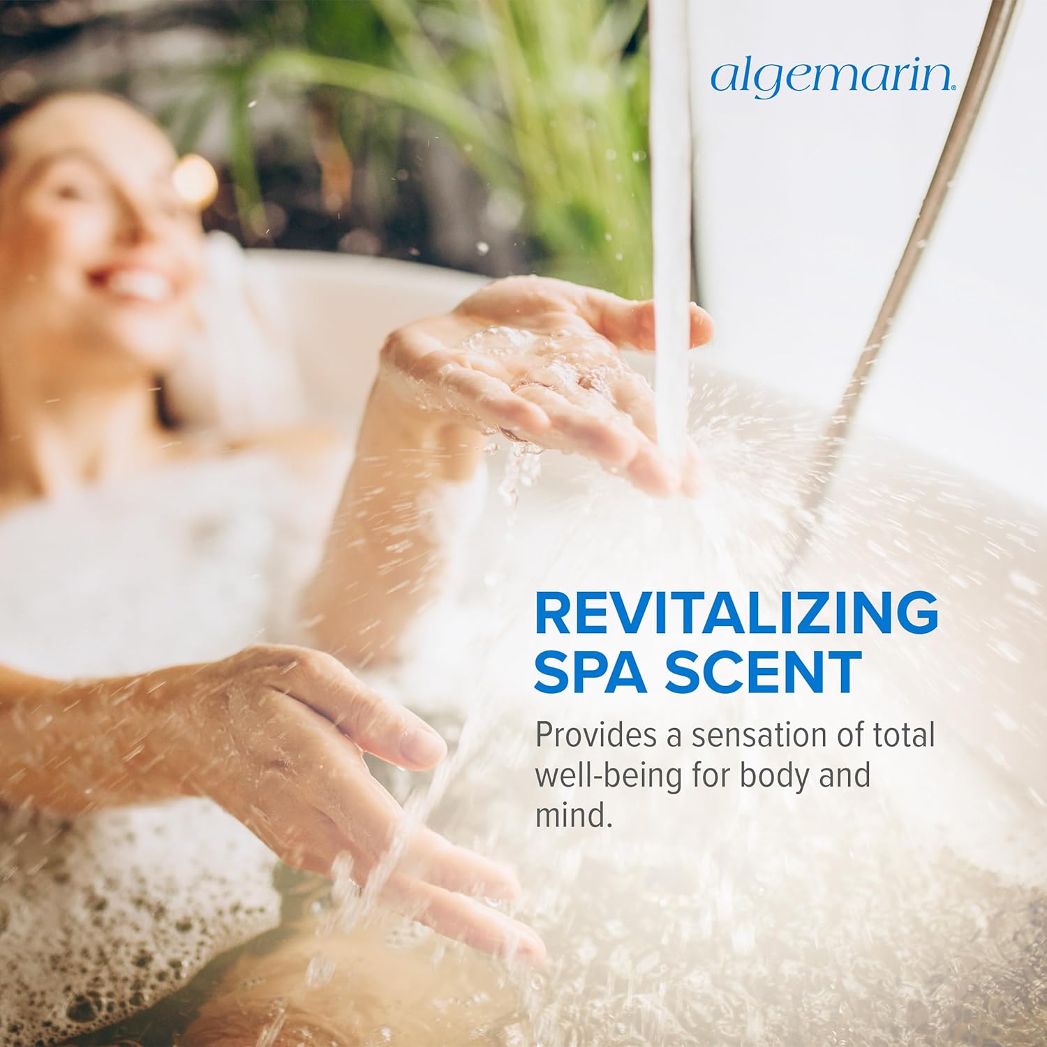 Algemarin Original Scent Foam Bath – European Sea Aromatherapy (2-Pack, 750 ml)