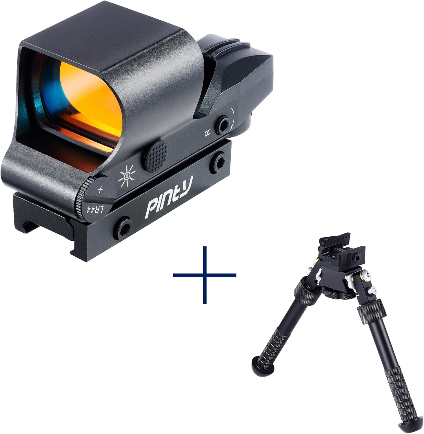 PINTY Red Dot Sight 1x40 Reflex Sight with 2MOA Red Dot 8