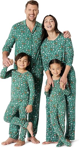 Amazon Essentials x Sofia Grainge Matching Holiday Family Pajama Sets