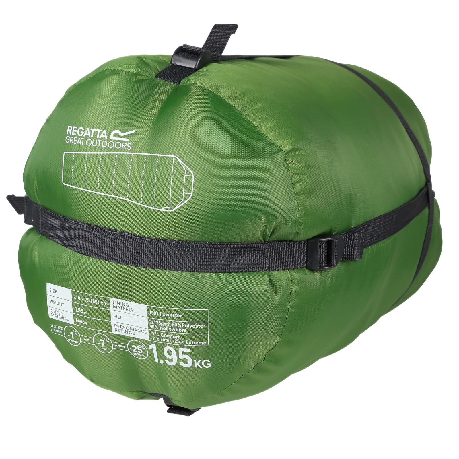 Regatta Mens Montegra 300 Polyester Sleeping Bag