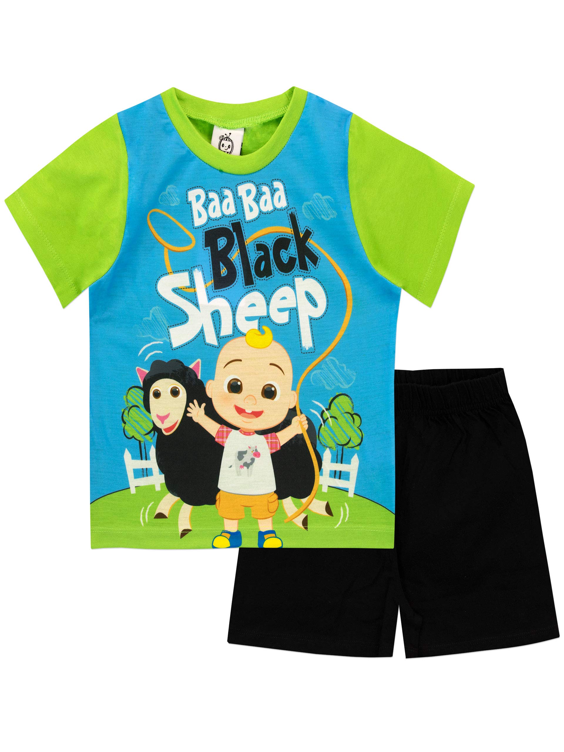 CoComelon Boys Pyjamas Green 12-18 Months