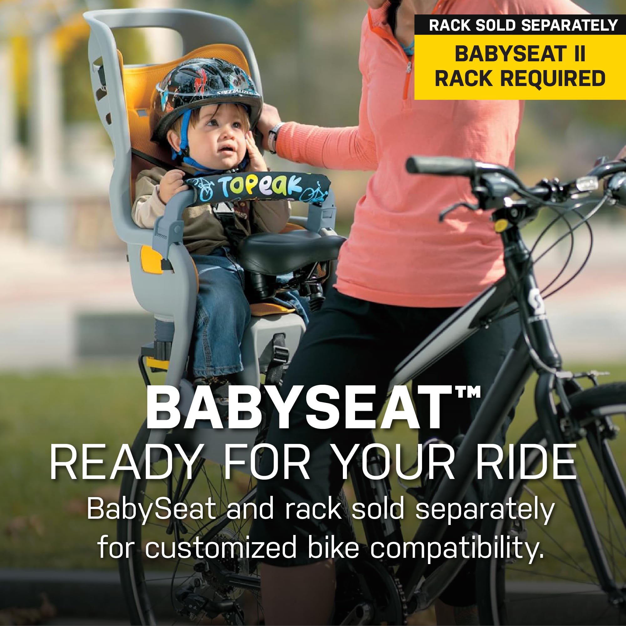 Amazon.com : Topeak BabySeat II (Without Rack) – Bike Seat with