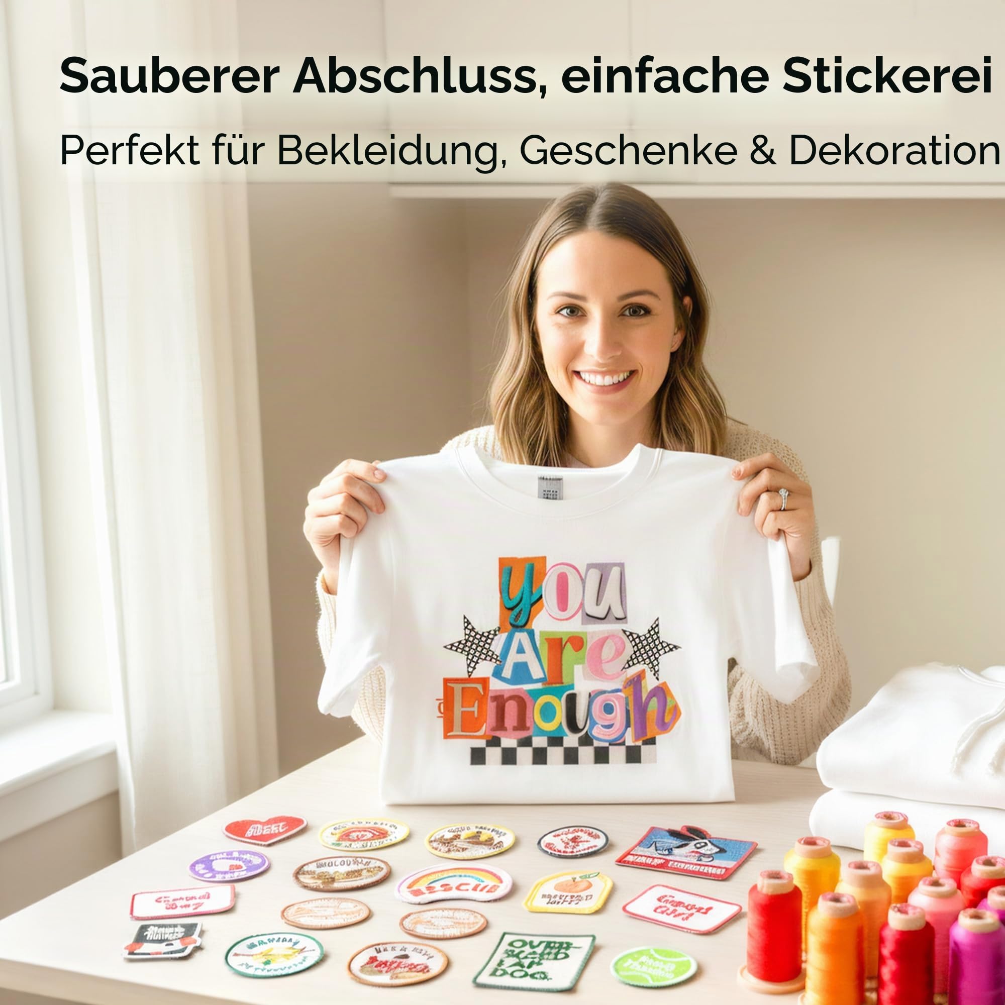 Poolin Stickmaschinengarn-Set, 80 Farben | 40 WT Stickgarn, 800 m/Spule, kompatibel mit Brother, Janome und den meisten Stickmaschinen, fusselarm, farbecht