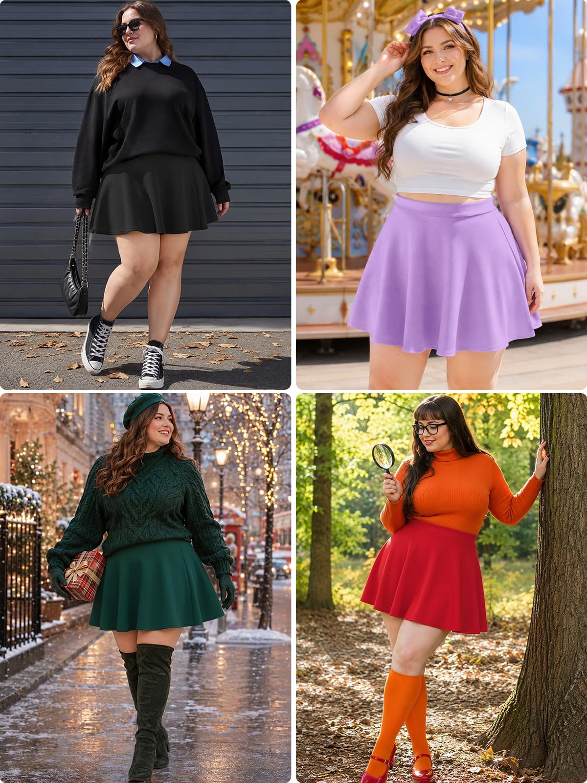 Moon Wood Spódnica Kobiety Basic Mini Skirt