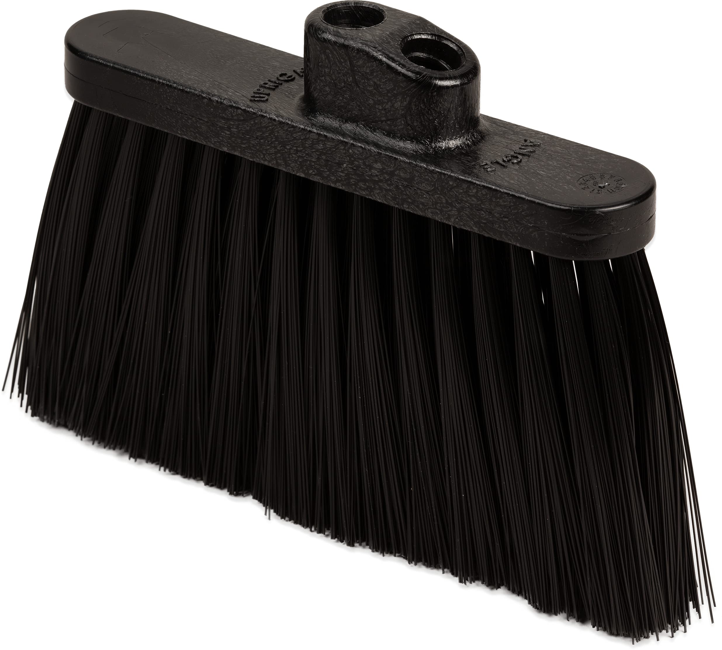 Carlisle 3685403 Flo-Pac Duo barrido Stiff filamento luz industrial cabeza de cepillo, cerdas de polipropileno, 11 "11") X ancho cerdas, 7 "Longitud total, negro (Pack de 12)