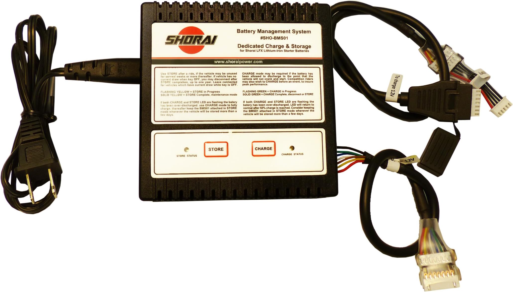 Shorai SHO-BMS01 Lithium Battery Charger