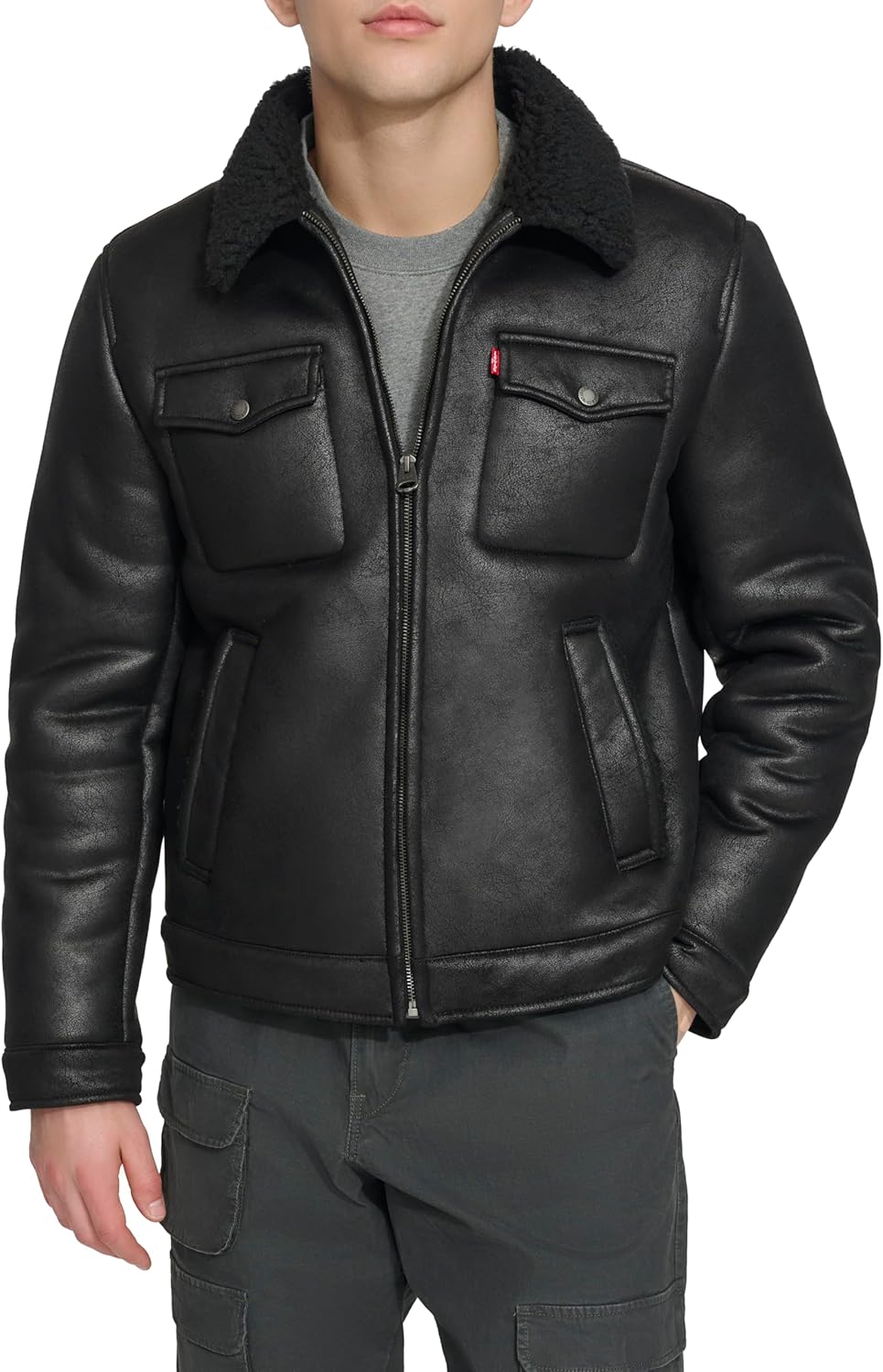 Levi's Men's Faux Shearling Trucker Jacket