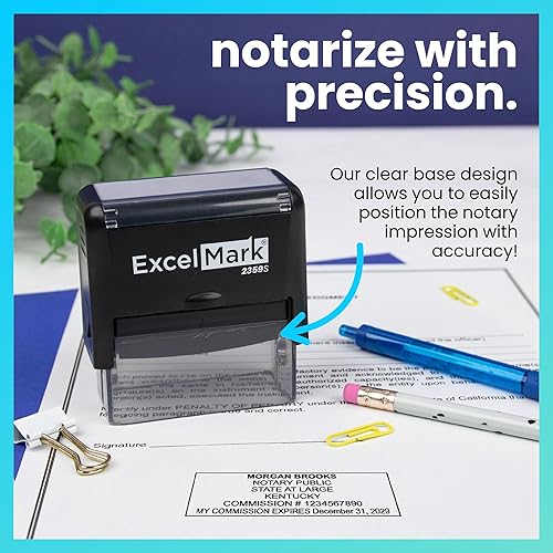 Vista 311 de ExcelMark Sello de notario para los 50 estados - Sello oficial del estado - Colorado