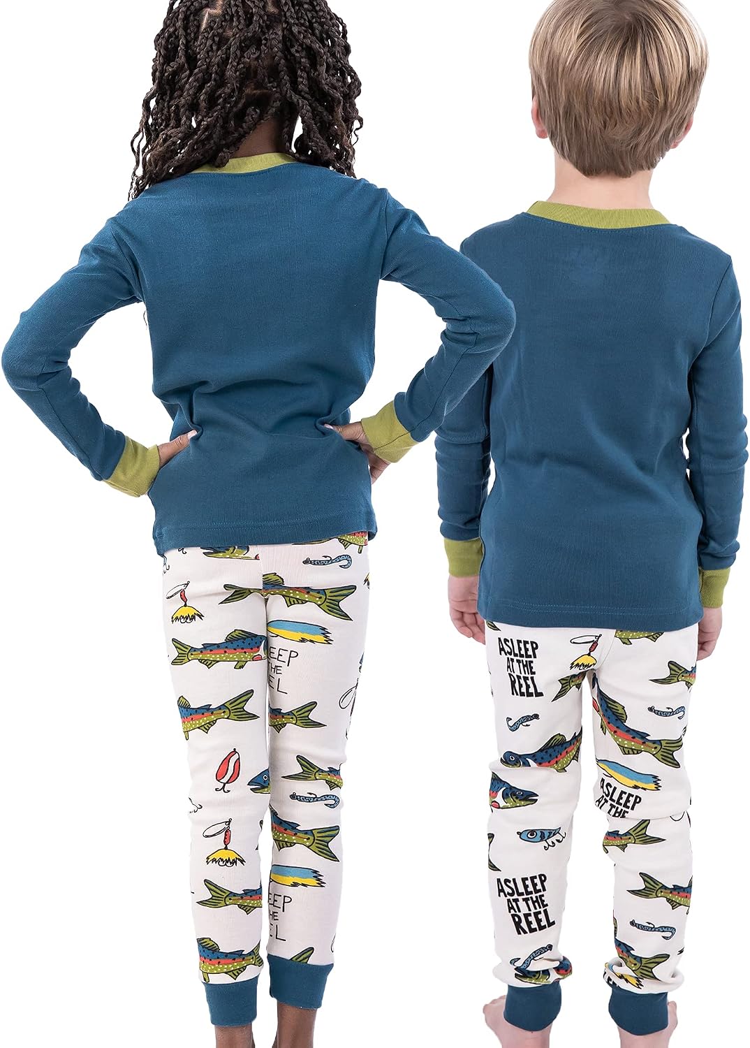 Lazy One Warm Long-Sleeve PJ Sets for Girls and Boys