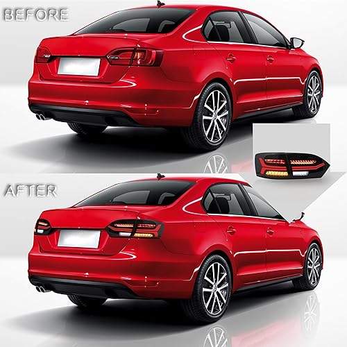 Miniatura 5 de VLAND Conjunto de luces traseras para Mazda 3 AXELA 2014 2015 2016 2017 2018, conjunto de lámpara trasera LED completo con señal de giro, enchufar y