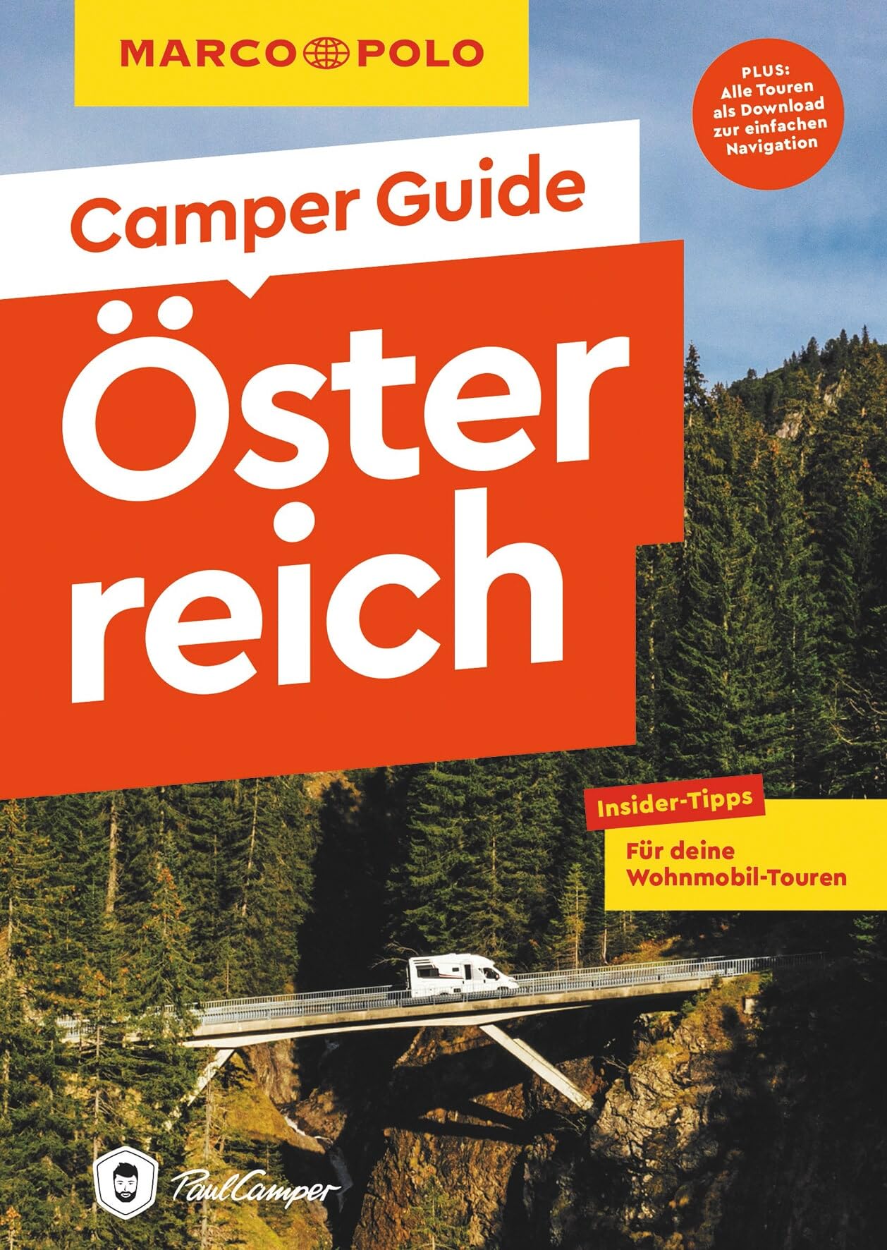 MARCO POLO Camper Guide Österreich: Insider-Tipps für deine Wohnmobil-Touren