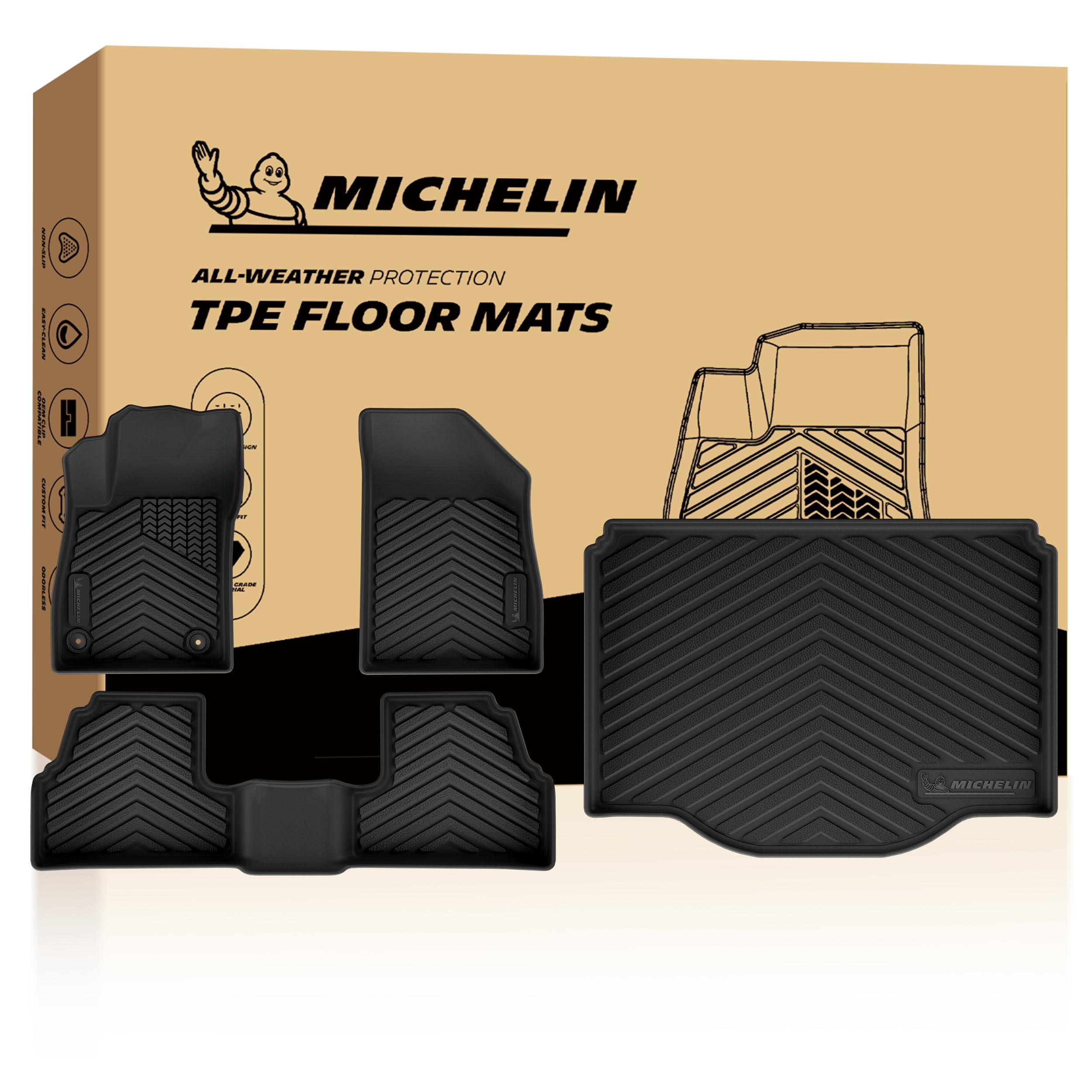 Michelin Vehicle Mats for 2014-2023 Chevy Trax