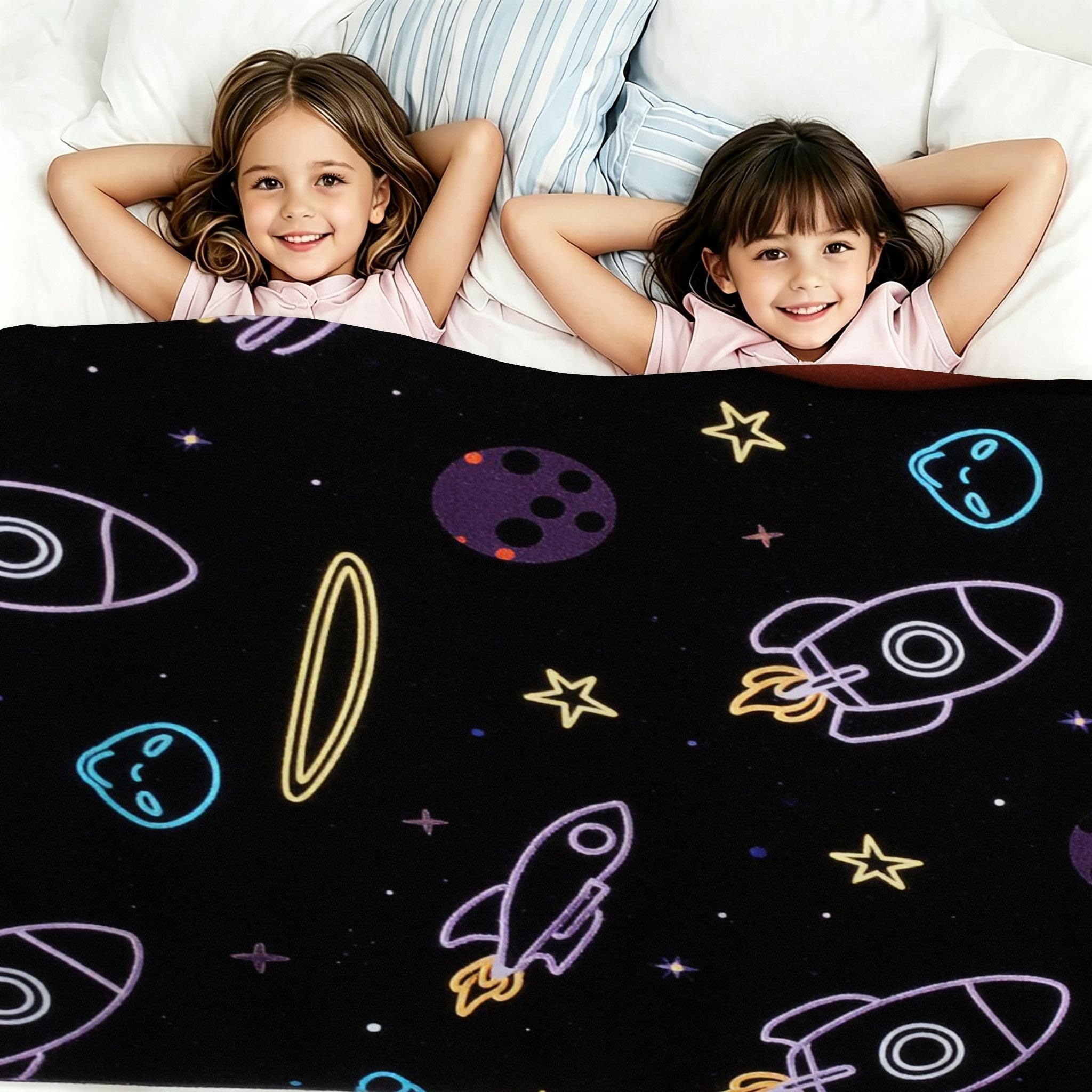 Coperta Pile Matrimoniale 240x260 cm Quadro Nero, Coperta XXL Super Morbida Multiuso Come Copriletto o Plaid da Salotto, Calda e Leggera, Protezione dal Freddo, AW6702