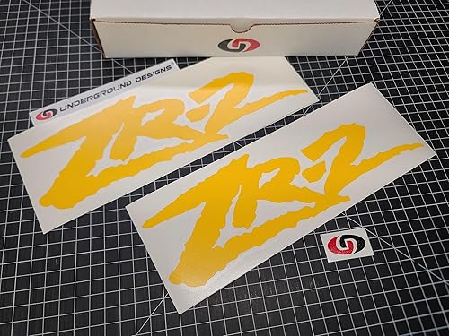 Miniatura 5 de ZR2 Calcomanías (2 unidades) para guardabarros ZR-2 para caja de camioneta para 1994-2005 S10 Sonoma Blazer Tracker 4 x 4 colores seleccionados