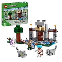 LEGO Minecraft Il Castello del Lupo Giocattolo con Personaggio