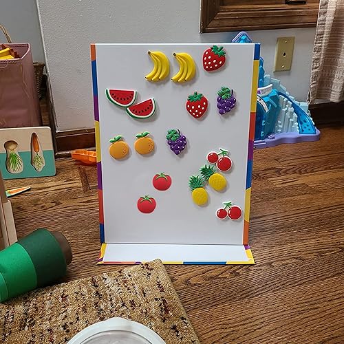 Miniatura 8 de 10 imanes de frutas para nevera, imanes para refrigerador, pizarra blanca de frutas, calcomanías magnéticas para decoración del hogar (imanes de