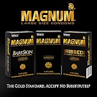 Vista 5 de TROJAN Preservativos Magnum Lubricados XL Tamaño Grande - 12