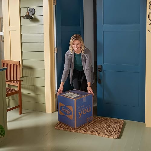 Miniatura 7 de Sealy TrueForm - Cubrecolchón de espuma viscoelástica de 2 pulgadas