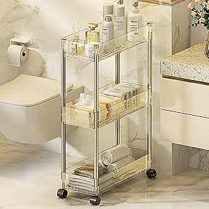 Chariot Organisateur Chariot Roulant 2 Étagères - Rangement Mobile Pour Livres - Avec Roulettes Et Freins Chariot Roulant Etagere