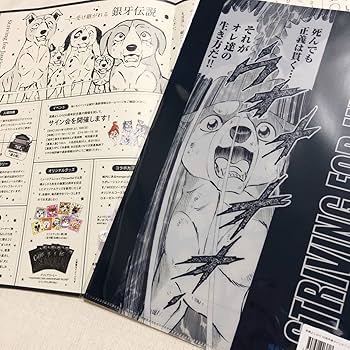 Amazon.co.jp: 高橋よしひろ画業50周年記念展 銀牙 流れ星 銀 複製原画