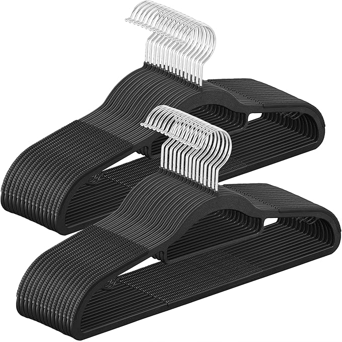 30 Grucce Appendiabiti SONGMICS - Plastica Antiscivolo, Salvaspazio, 42cm - Foto 8