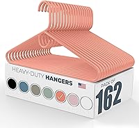 Vista 71 de Neaties - Perchas resistentes para ropa, paquete de 18 – Fabricadas en EE. UU. – Capacidad de 8 libras, perchas de plástico para ropa de adultos