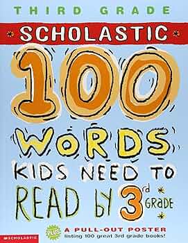 SCHOLASTIC社　One Hundred English 100 Vocabulary Words Kids Need to Know by 4th Grade (Workbook