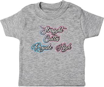 Hippowarehouse Straight Outta Royale High Baby Unisex t-Shirt Short Sleeve