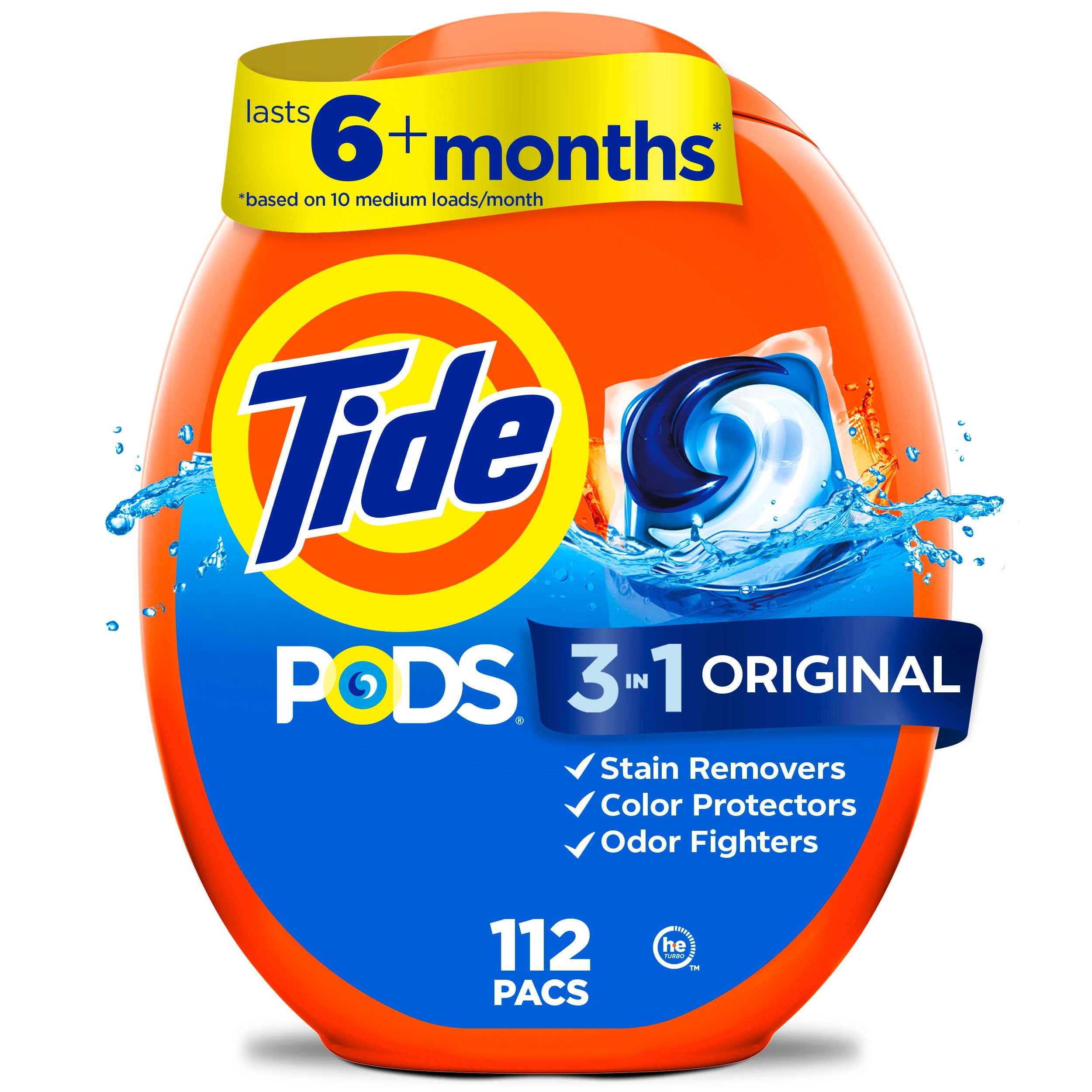 Tide PODS 3-in-1 Laundry Detergent Pacs