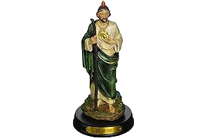 5-Inch Saint Jude Holy Figurine Religious Decoration Statue (SS-G-205.08)
