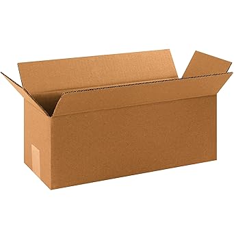 SHIP NOW SUPPLY 16 x 5 x 5 Corrugated Cardboard Boxes, Long 16"L x 5"W x 5"H, Pack of 25 | Shipping, Packaging, Moving, Storage Box for Home or Business, Strong Wholesale Bulk Boxes