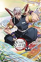Vista 1 de Trends International Demon Slayer - Póster de pared de una hoja de Tengen Uzui, 22.375 x 34 pulgadas, versión premium sin marco
