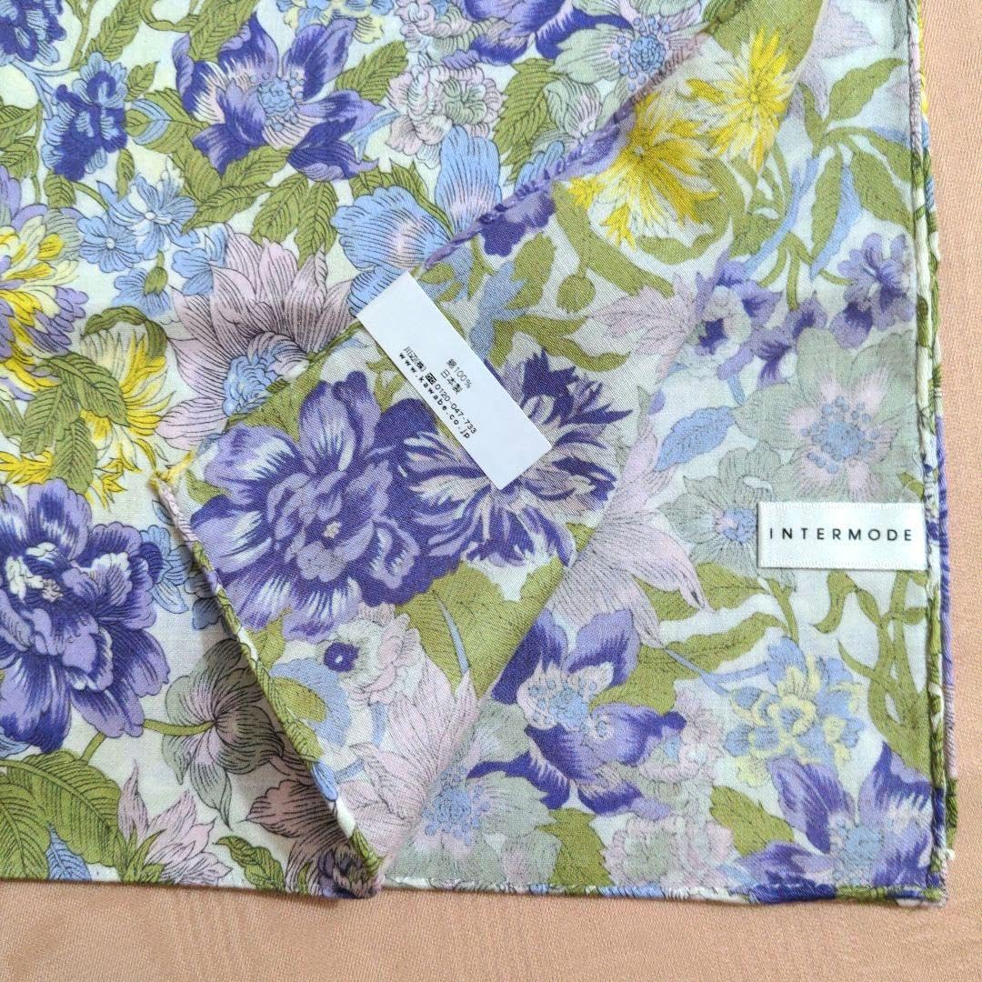 エルメス リバティコラボ花柄ハンカチ 紫 緑 ピンク エルメス リバティコラボ花柄ハンカチ 紫 緑 ピンク エルメス リバティ