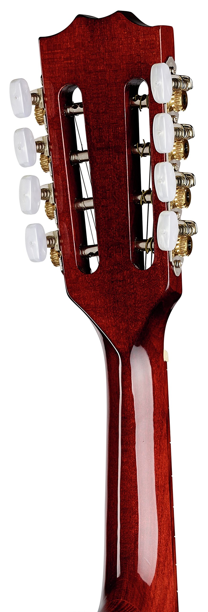 MANDOLINO PORTOGHESE 1 MADE IN EUROPE IN MASSELLO TOP ABETE E ACERO FONDO FASCE MANICO SCALA 332mm + BORSA