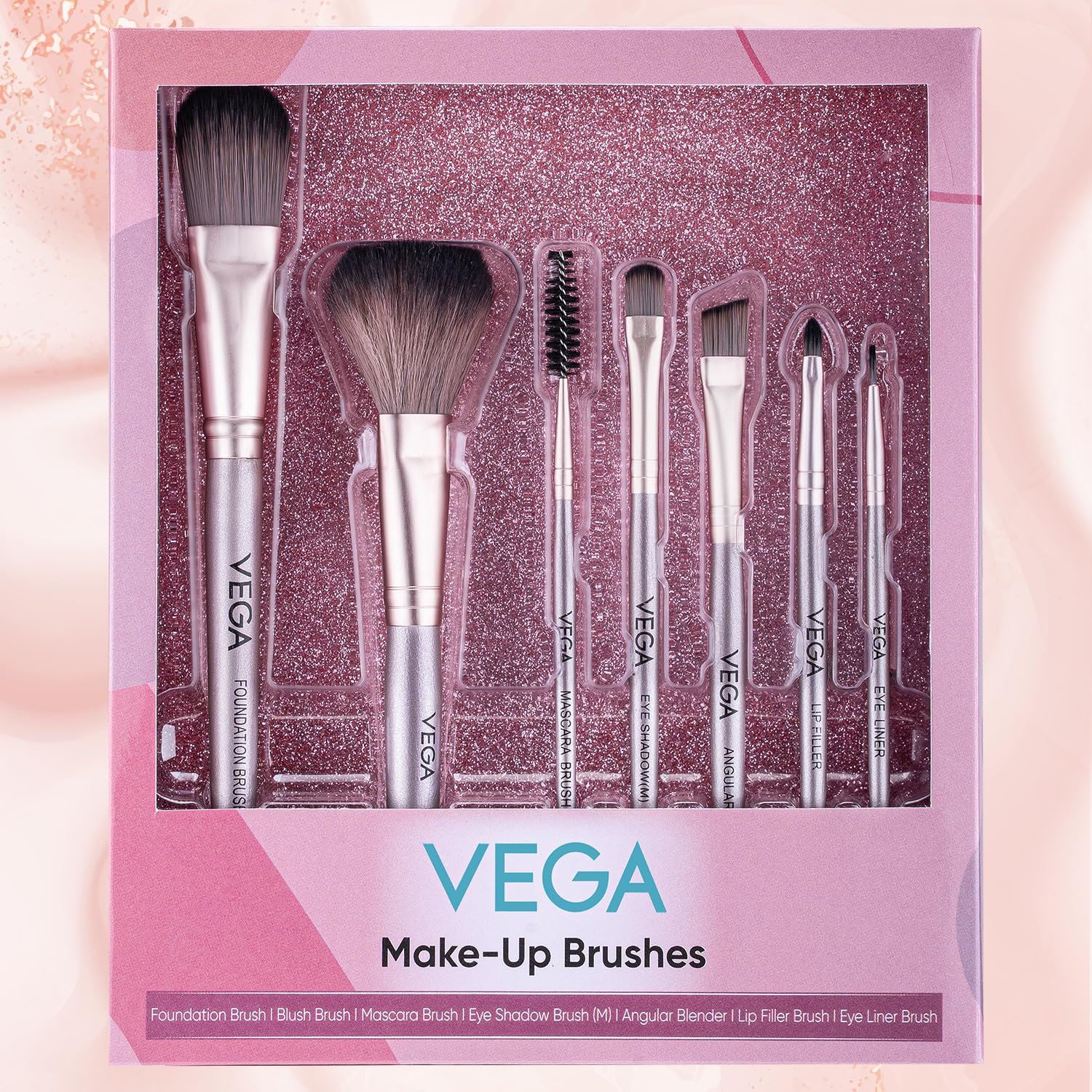 Vega Makeup Brush Set of 7 for Women | Soft & Premium Makeup Brushes for Face, Eye & Foundation | Professional Makeup Kit for Blending, Contouring, Concealer & Eye Shadow | Travel-Friendly (MBNS-07)-picture-34