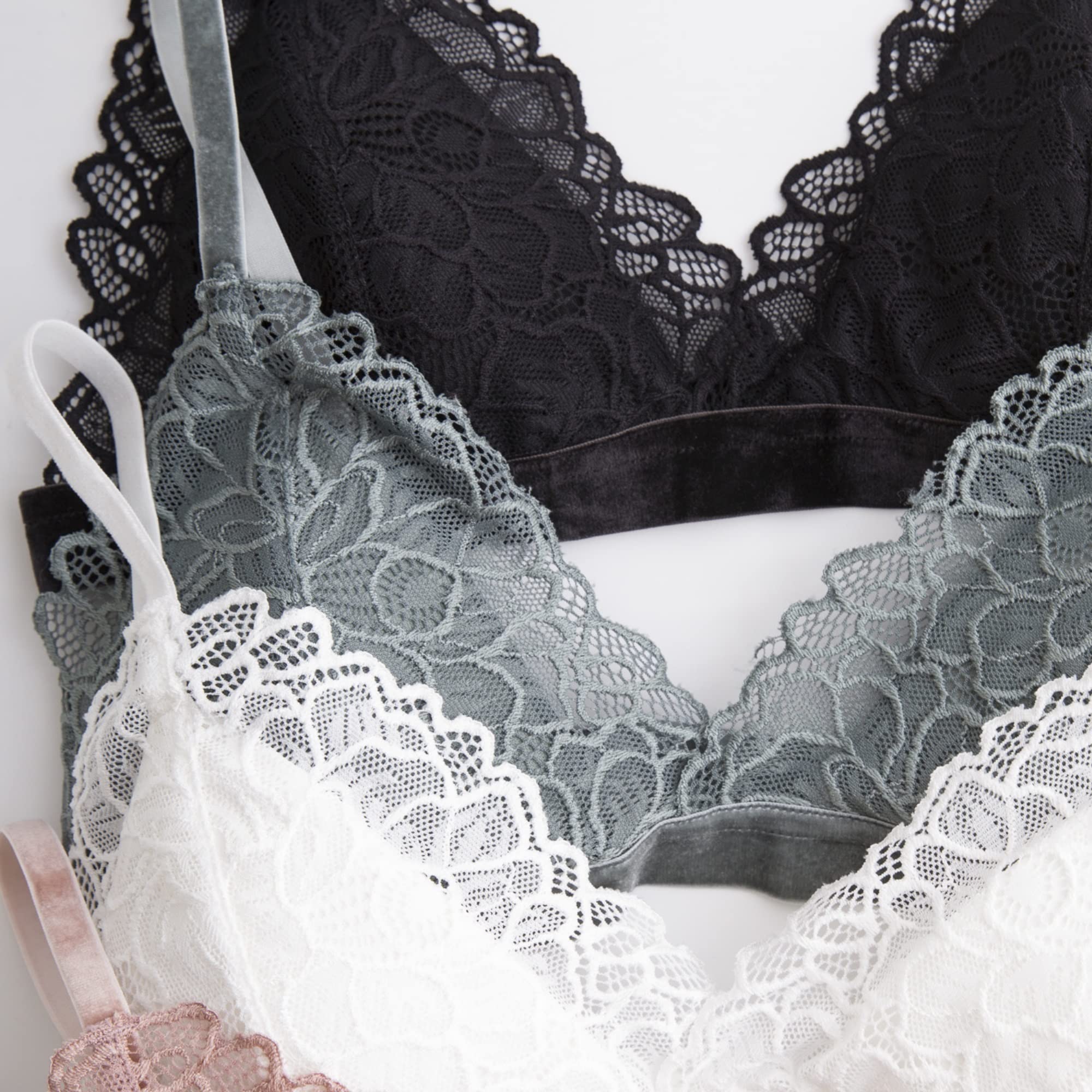 Reggiseno a Triangolo in Seta da Donna, Intimo, Coppa Morbida, Bralette, Reggiseni Senza Fili, per Ragazze, Seno Piccolo, Lingerie, Top Senza Spalline