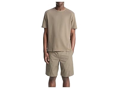Vince Pima Pique Short Sleeve Crew Men