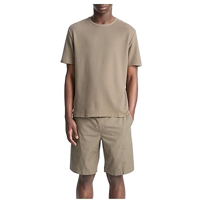 Vince Pima Pique Short Sleeve Crew Men