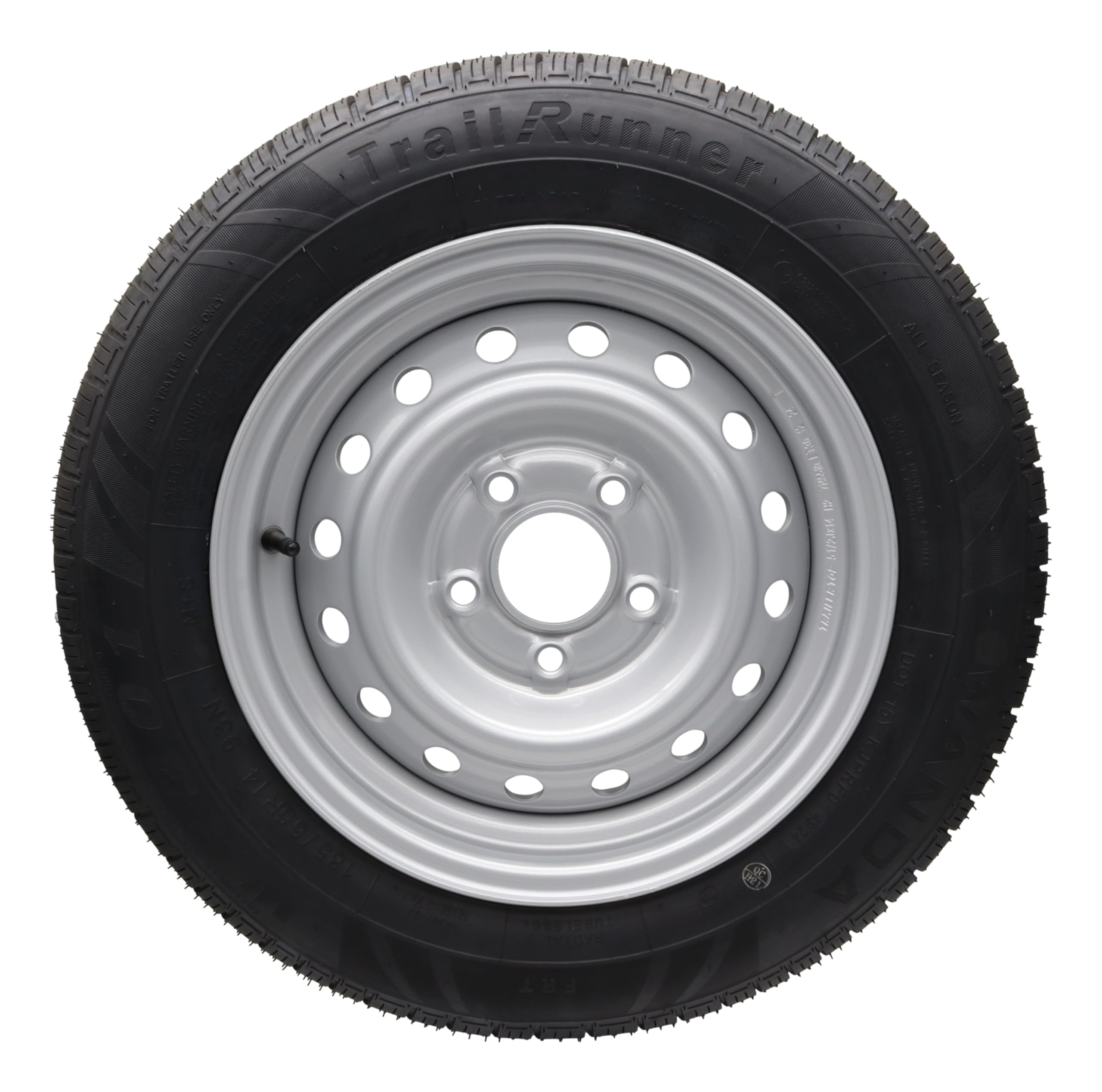 Ruota completa per rimorchio, 185/65 R 14, 112 x 5, per roulotte e roulotte Humbaur 185 65 R14