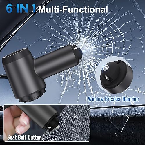 Miniatura 4 de Fanisic Aspirador de mano para automóvil, aspirador de aire, succión fuerte de 18000 PA con motor sin escobillas, bomba de mano recargable de bajo