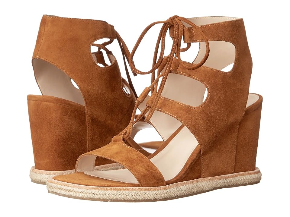 

Pelle Moda Kyra (Cognac Suede) Women's Wedge Shoes