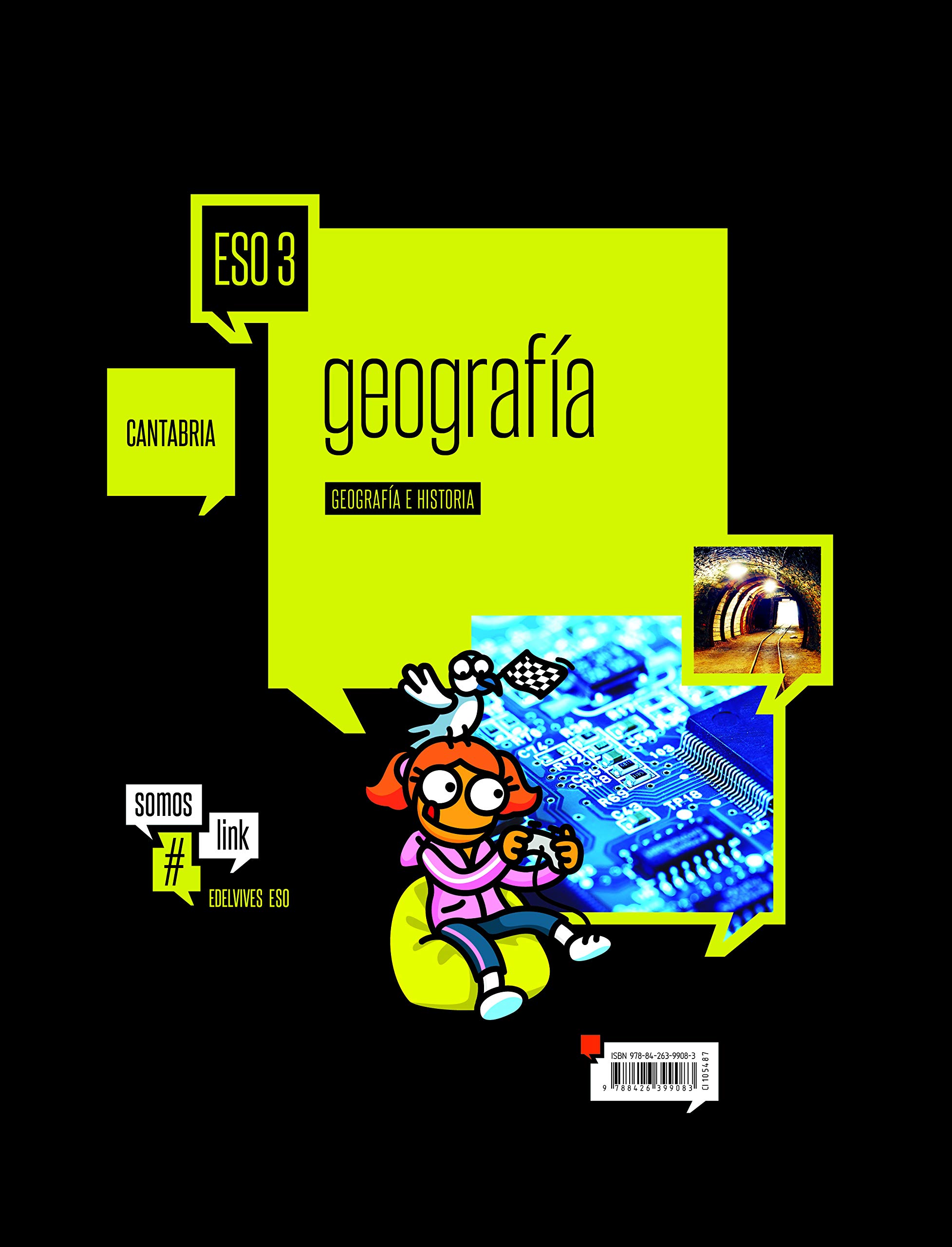 Geografía e Historia 3º ESO Cantabria( Dos Volúmenes) (Somoslink) - 9788426399083