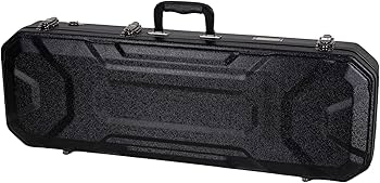 Amazon.com: Crossrock ABS Oblong 4/4 Violin Case | Black Hardshell