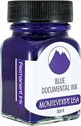 Monteverde USA Ink, 30 ml Azul Permanente Documental (G309DU)
