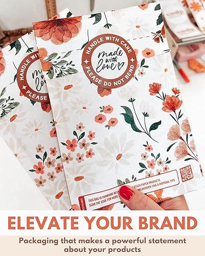 Miniatura 91 de Impack - Paquete de 25 sobres de polietileno de 10 x 13 pulgadas, bolsas de envío biodegradables para ropa, sobres de correo autoadhesivos verde