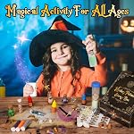 UOMTFAI Mystery Potion Craft Kit for Kids, Mix 20 Magic Wizard Potion, Creative Christmas Decorations Birthday Gifts Toys for Boys and Girls Age 6 7 8 9 10+