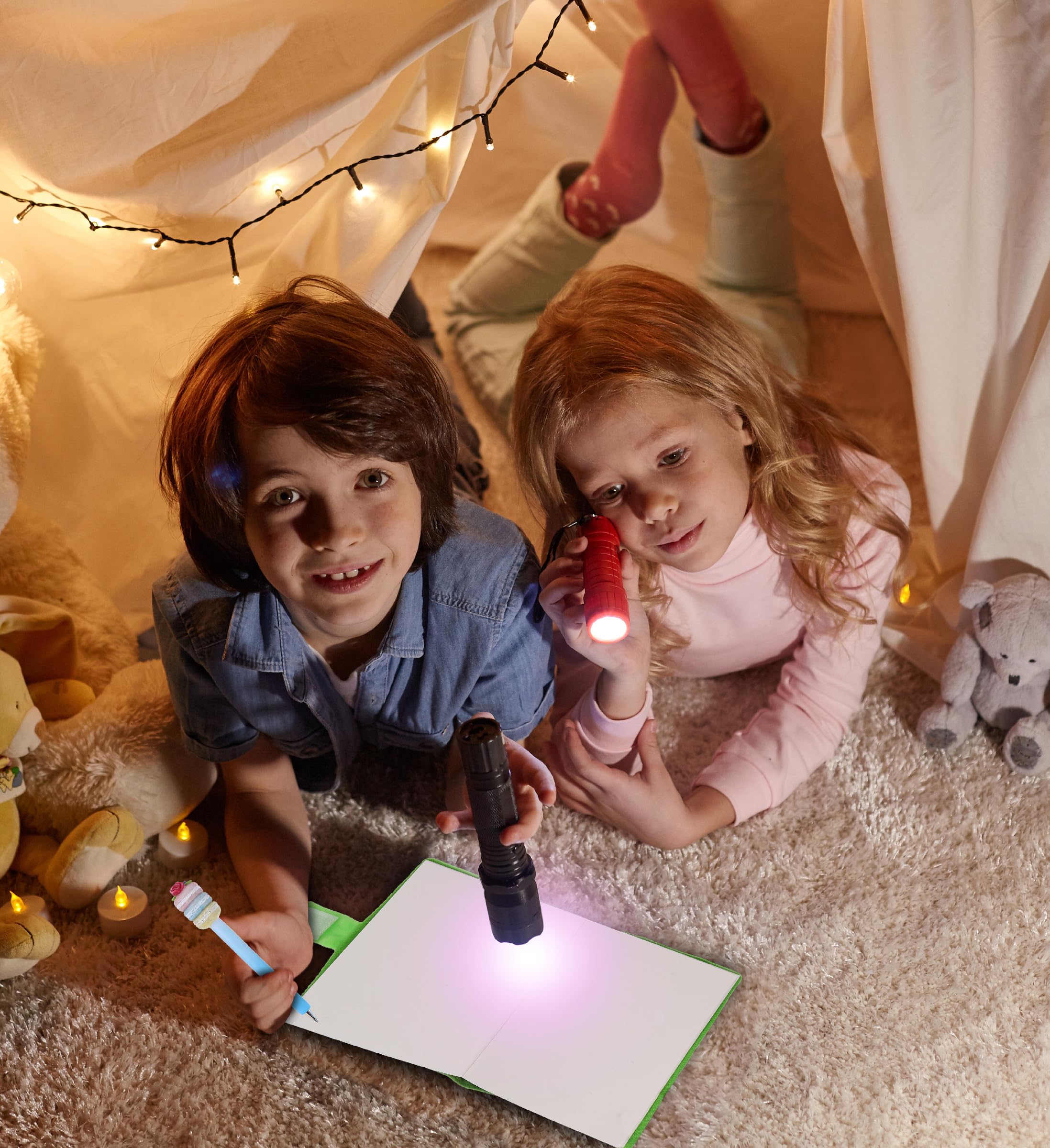 DolliBu Sea Turtle Plush Notebook - Sea Turtle Stuffed Animal Girls and Boys Writing Journal, Cute Stationery Notebook, Plush Sea Turtle Notebook Toy with 80 Pages of Writing Journal - 4.5x5.75 Inches - Image 4