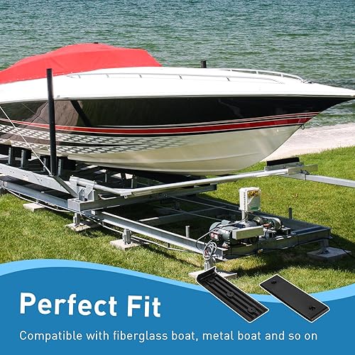 Miniatura 6 de Accesorios para remolque de barco, almohadillas deslizantes para literas, almohadillas deslizantes E-Z para remolque y literas para lanzar y cargar