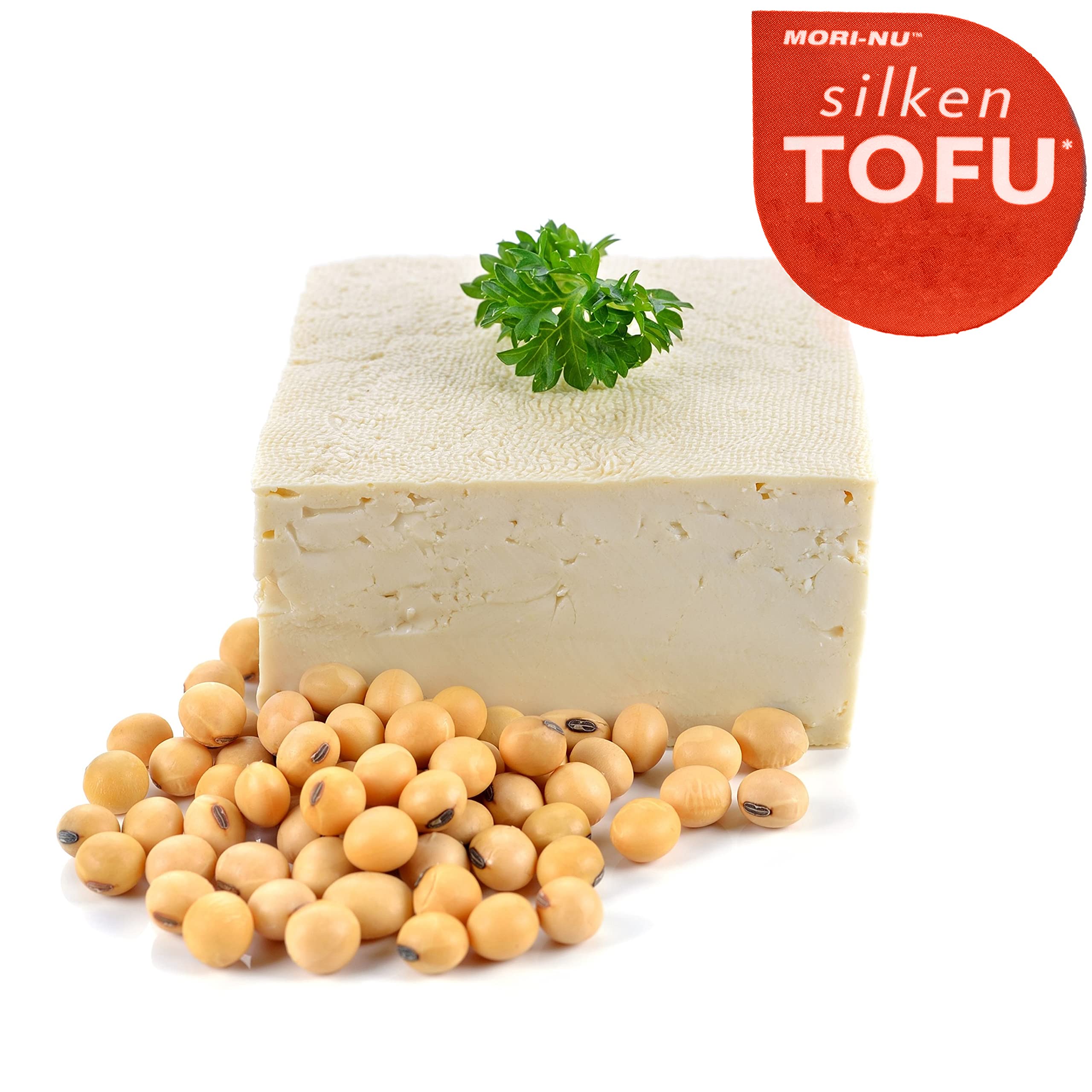 Mori-Nu Silken - 10er Pack Tofu Soft/weich 340 g - Seidentofu Naturtofu hergestellt aus ausgesuchten Sojabohnen